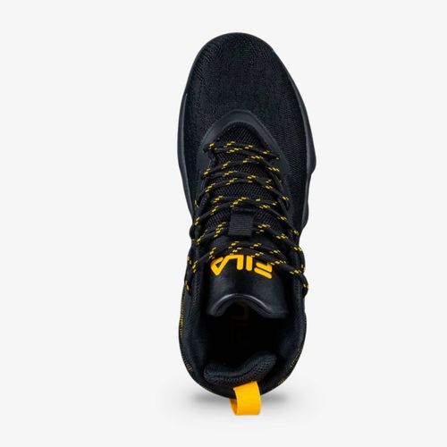 Tenis Fila Rimrider Hombre Negro Amarillo