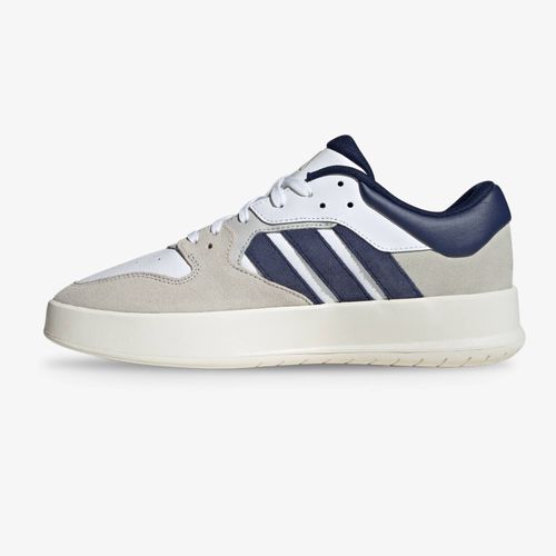 Tenis Adidas Court 24 Hombre Blanco Azul