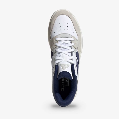 Tenis Adidas Court 24 Hombre Blanco Azul