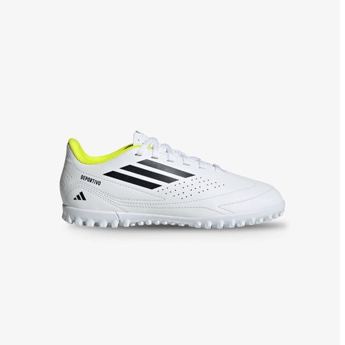 Guayos Sintetica Adidas Deportivo III Niño Blanco Negro