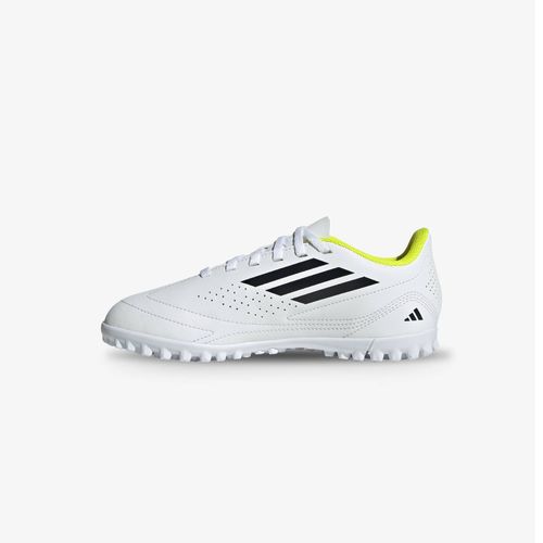 Guayos Sintetica Adidas Deportivo III Niño Blanco Negro