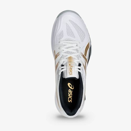 Tenis Asics Gel Task 4 Hombre Blanco Azul