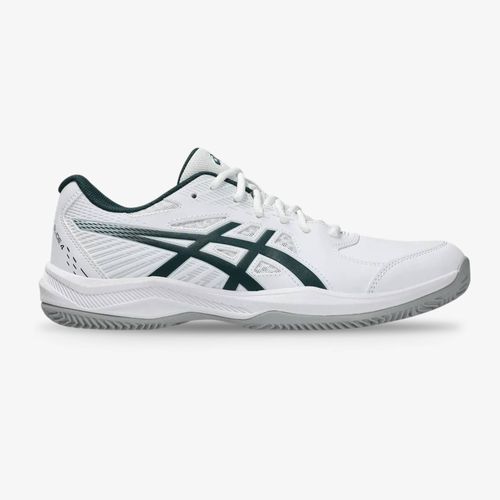Tenis Asics Court Slide 4 Clay Hombre Blanco Verde
