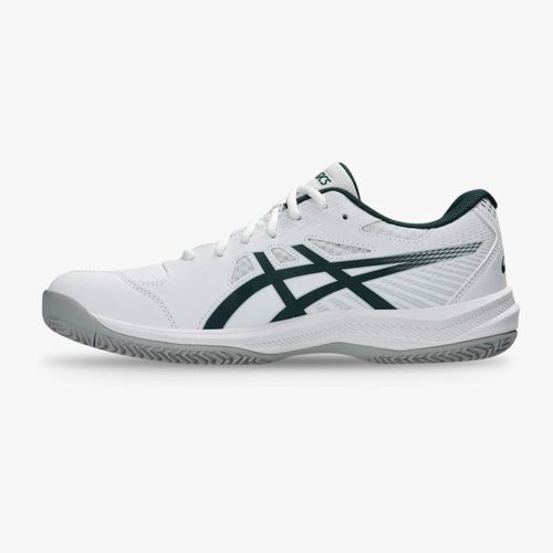 Tenis Asics Court Slide 4 Clay Hombre Blanco Verde