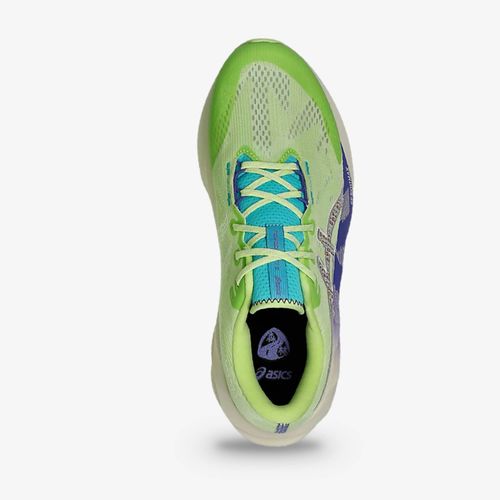 Tenis Asics Novablast 5 TR Nature Hombre Verde Morado