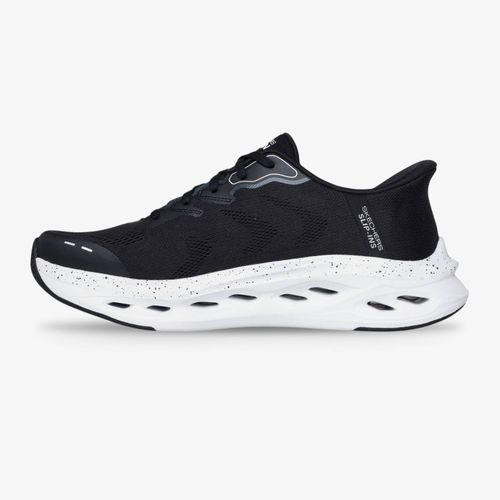 Tenis Skechers Max Cushioning Glide Step Hombre Negro Blanco