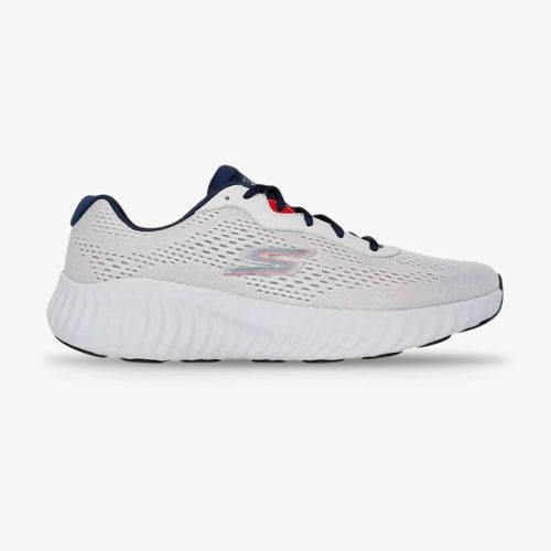 Tenis Skechers Go Run Now Hombre Blanco Azul
