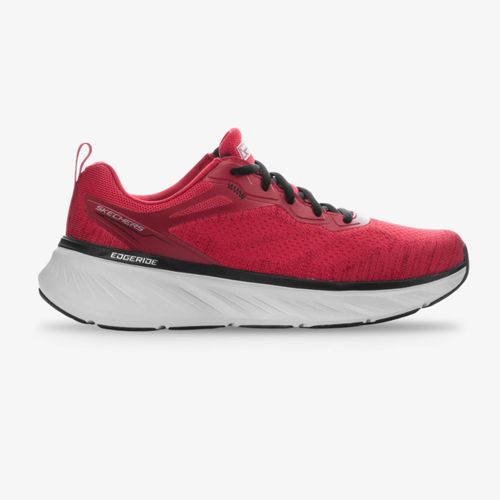 Tenis Skechers Edgeride Exxo Hombre Rojo Negro