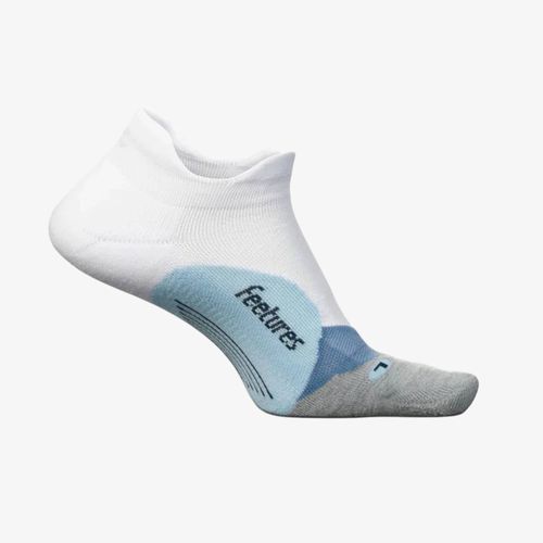 Medias Feetures Elite Light Cushion Blanco Azul
