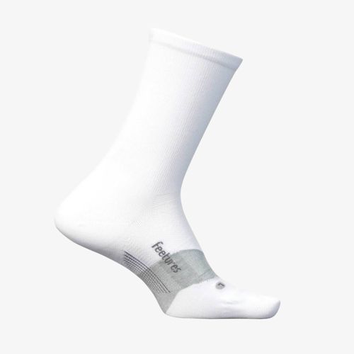 Medias Feetures Elite Ultra Light Cushion Mini Crew Blanco