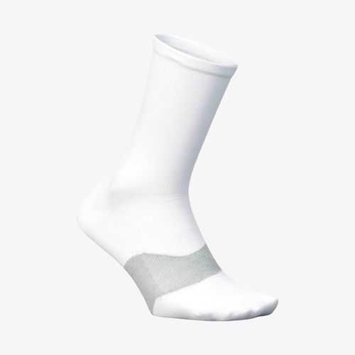 Medias Feetures Elite Ultra Light Cushion Mini Crew Blanco