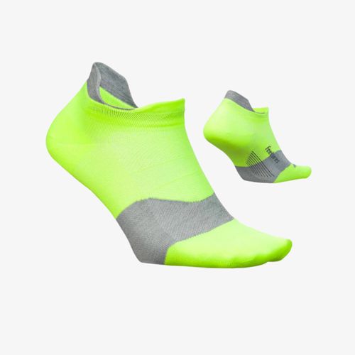 Medias Feetures Elite Ultra Light Cushion Verde Fosforescente