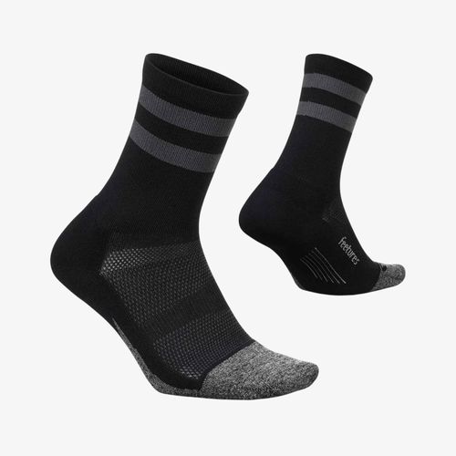 Medias Feetures Elite Light Cushion Mini Crew Negro