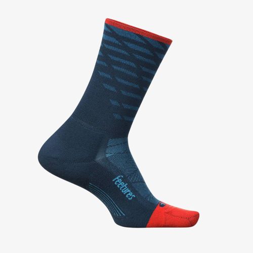 Medias Feetures Elite Light Cushion Mini Crew Azul
