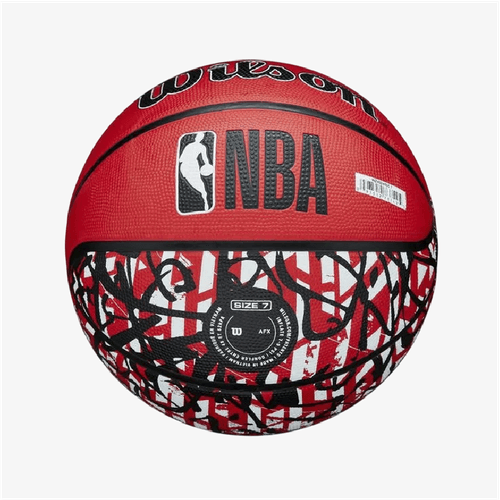 Wilson Balon Basquetbol NBA Rojo Estampado