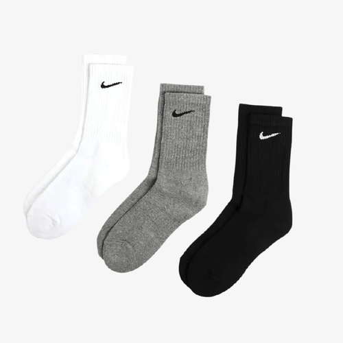 Medias Nike 3PP Negro Gris Blanco