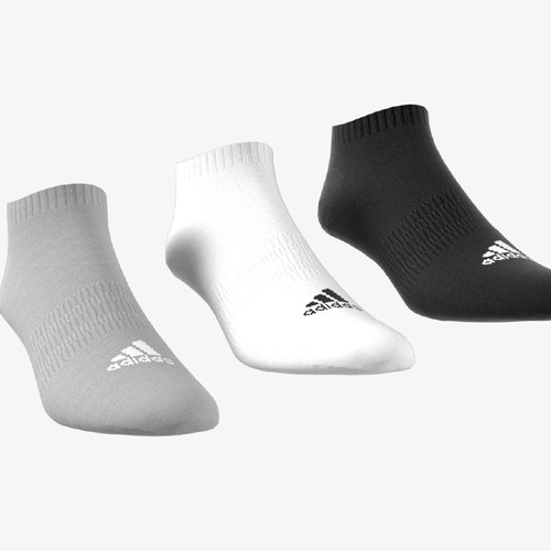 Medias Adidas 3PP Blanco Gris Negro