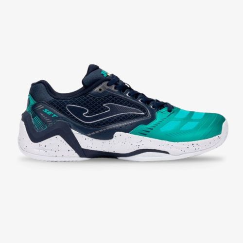Tenis Joma Set 25 Clay Hombre Negro Verde