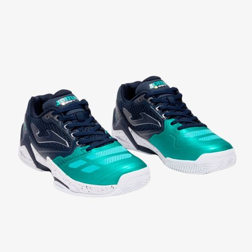 Tenis Joma Set 25 Clay Hombre Negro Verde