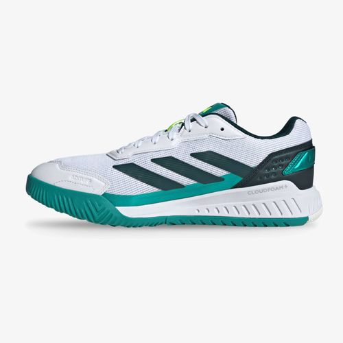 Tenis Adidas Courtquick Padel Hombre Blanco Verde
