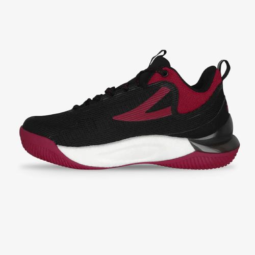 Tenis Fila Basdart Hombre Negro Rojo