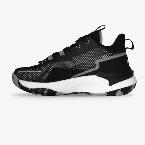 Tenis Fila Damber Hombre Negro Blanco
